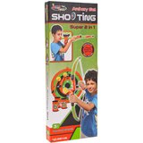 LUK i strijela za igru + meta i rekviziti - 2u1 - zeleni | shoptok.hr