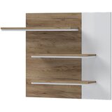 Jela Jagodina viseća polica stela-vp - kolekcija stela - tobacco hrast/kristalno bela hg lak - 108x82x20 cm