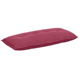 vidaXL Poglavni vzglavnik Vinorodna rdeča 120 x 50 cm Žametna tkanina | Shoptok.si