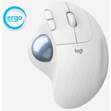 Logitech Ergo M575 Wireless Trackball Mouse, White Cene