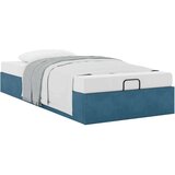 vidaXL Okvir za krevet bez madraca tamnoplavi 90x190 cm baršunasti | shoptok.hr