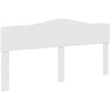  Okvir za krevet Bijelo 200 x 200 cm Čvrsto borovo drvo | shoptok.hr