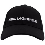 Karl Lagerfeld Kape s šiltom ESSENTIAL CAP Črna | Shoptok.si