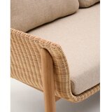 Kave Home Bež/v naravni barvi oblazinjen vrtni kavč Galea – | Shoptok.si