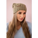 Kesi Cap with fleece Paulina K227 khaki Cene