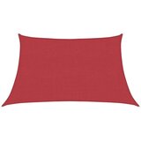  Jedro za zaštitu od sunca 160 g/m² crveno 3/4 x 2 m HDPE | Eponuda.com