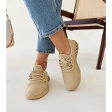 Gemre Beige fabric sneakers Weekley | shoptok.hr