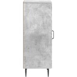  Kreveta Betonska siva 33 x 34,5 x 89,5 cm Konstruirano drvo | shoptok.hr