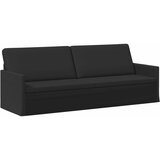 SOFA za 3 osobe Crna 220 x 81 x 82 cm Tkanina Slike