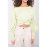 By Sally Blouse-15578-lime green | Shoptok.si