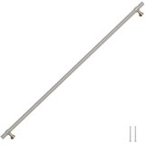  Ručke za ormarić 5 kom srebrne 480 mm od nehrđajućeg čelika | shoptok.hr