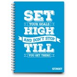 STREET Zvezek s špiralo A4 karo | Shoptok.si