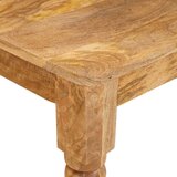 vidaXL Stolić za kavu Smeđa 100 x 55 x 77 cm masivno drvo manga | shoptok.hr