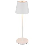 Globo Globo 58488W - LED prigušiva dodirna punjiva spoljašnja stona lampa 3u1 VANNIE 3W/5V IP54 bela | Eponuda.com