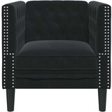  Chesterfield sofa stolica Crna 71 x 74.5 x 70.5 cm Baršun | shoptok.hr