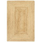  Ručno rađeni tepih od jute prirodne boje 120 x 180 cm | shoptok.hr