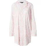 Polo Ralph Lauren Spavaćica košulja siva / roza / roza / pastelno roza