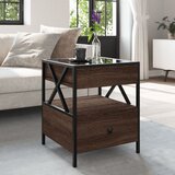  Stolić s beskonačnim LED svjetlima boja hrasta 40 x 40 x 51 cm | shoptok.hr