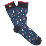Cabaia Nogavice CAB379ACDD CLASSIC SOCK DAVID ET PALOMA Modra