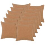  Presvlaka za jastuk 12 pcs HEERLEN Bež 45 x 45 cm Boucl&amp;eacute; - Bež 45 x 45 cm 12 Slike