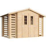 Timbela Lesena vrtna lopa - 328x206xH218 cm/ 5,47 m2 - Vrtna hiša brez podov - M391C, (21884945) Cene