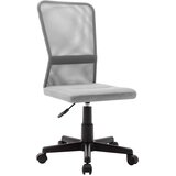  Uredska stolica siva 44 x 52 x 100 cm od mrežaste tkanine | shoptok.hr
