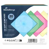 KUTIJA ZA CD 20/1 SLIM PROZIRNI U BOJI , BOX37