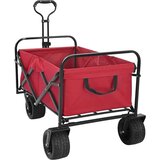  Sklopiva ručna kolica Crvena 89 x 63 x 96 cm | shoptok.hr