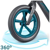 Nukido Light Flee bicikl bez pedala, crni | shoptok.hr