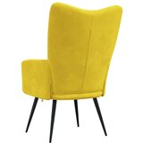  Stolica za opuštanje boja senfa baršunasta | shoptok.hr