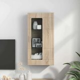 vidaXL Omarica za montažo na steno sonoma hrast 55 x 29 x 100 cm | Shoptok.si