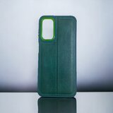  futrola kozna sa bamperom za samsung A145 galaxy A14 maslinasto zelena Cene