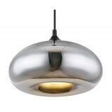 Globo 15571H - Luster na sajli SELLY 1xE27/60W/230V sjajni hrom | Eponuda.com