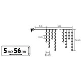 Svetleći niz sa 300 toplo belih LED dioda 5m | ePonuda.com