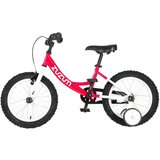  Bicikl za decu zuzum 1 16" neon pink bela, 5g+ | ePonuda.com