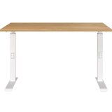 Germania Radni stol s pločom stola u dekoru hrasta 80x120 cm Downey – | shoptok.hr