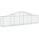  Lučne gabionske košare 5 kom 200x30x40/60 cm pocinčano željezo | shoptok.hr