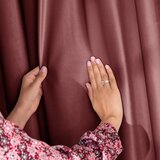 Restilo Ružičasta zavjesa za djelomično zamračenje od samta 140x270 cm Eyelets – | shoptok.hr