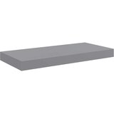  Plutajuća zidna polica siva 50 x 23 x 3,8 cm MDF | Eponuda.com
