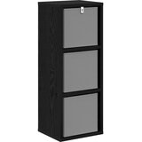  Strani šal s predalom Črna Orehovina 25,5 x 22 x 69,5 cm, (5000233788) | Shoptok.si