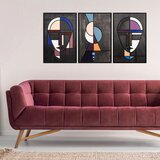 Wallity Zidna dekoracija Persona, 39 x 59 cm, Šarena Cene
