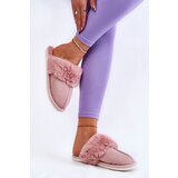Boto Women's Warm Slippers With Fur Light pink Franco | shoptok.hr