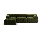 Micadoni Zelena kutna garnitura od bouclé tkanine (s lijevim kutom) Bellis – Home Cijene