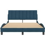  Okvir za krevet bez madraca Hanko plavi 120 x 200 cm baršunasti | Eponuda.com