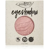 puroBIO cosmetics Kompaktno sjenilo za oči REFILL - 25 Rosa (svetljucava) REFILL