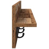  Vješalica za kapute na zidu Zidne Staro drvo 100 x 10,5 x 18 cm | shoptok.hr