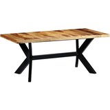  Blagovaonski stol od masivnog drva akacije 180 x 90 x 75 cm | shoptok.hr