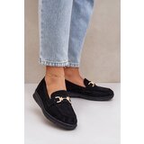 PH2 Openwork loafers with golden detail and jute black Lainer | Shoptok.si