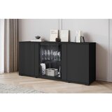 Livetastic Komoda Caro, Črna | Shoptok.si