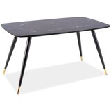 Molarem Home stol CYRYL I - MDF + staklo s efektom mramora | shoptok.hr